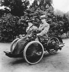 1897 Leon Bollee cyclecar. Creator: Unknown