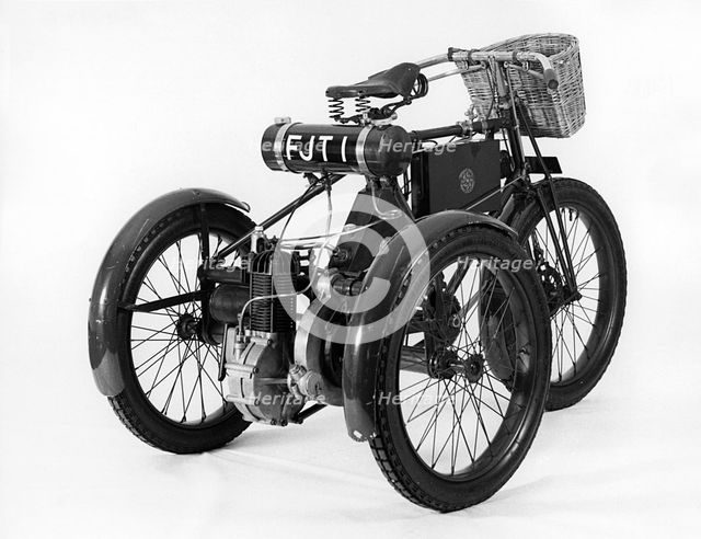 1898 De Dion tricycle. Creator: Unknown.