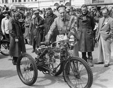 1899 Dechamps tricycle. Creator: Unknown