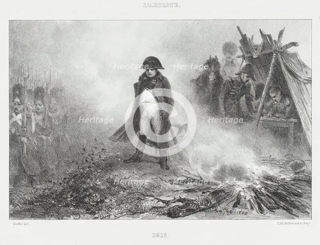 1813, 1836. Creator: Auguste Raffet.