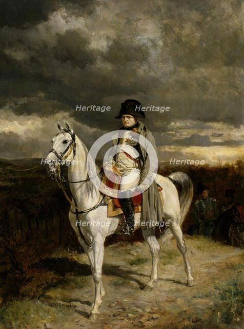 1814, (1862).  Creator: Jean Louis Ernest Meissonier.