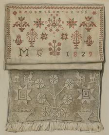 1829 Show Towel, 1935/1942. Creator: Frances Lichten