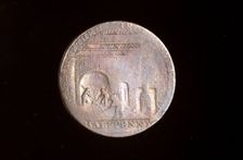 18th century token: Carmarthen ironworks, 1792. Creator: John Gregory Hancock