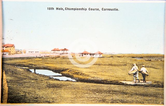 '18th Hole, Championship Course, Carnoustie', Scotland, (1930s?). Creator: Unknown.