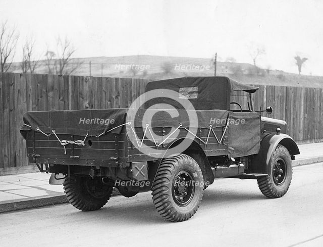 1940 Bedford MWD experimental truck. Creator: Unknown.