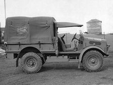 1940 Bedford MWT 15cwt gun tractor. Creator: Unknown