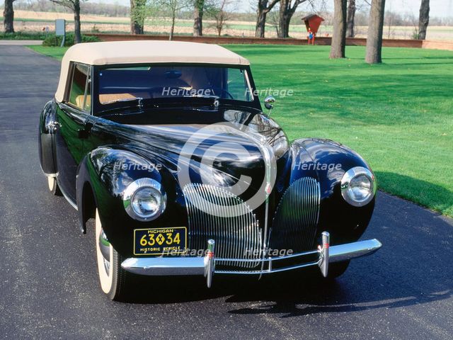 1940 Lincoln Continental MK1. Creator: Unknown.