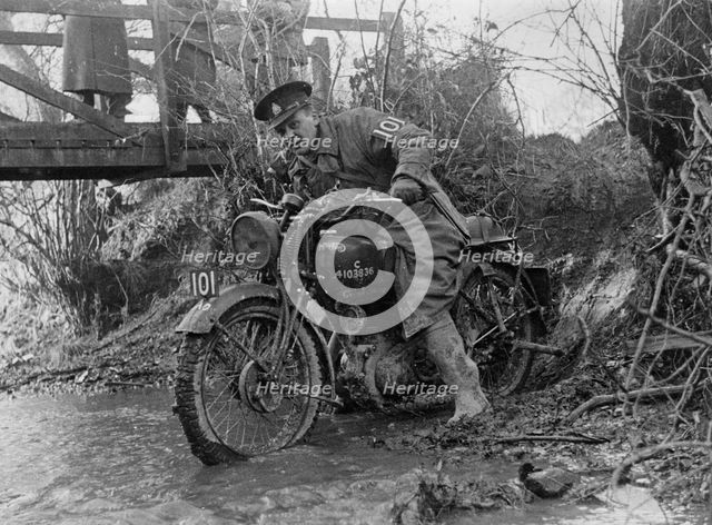 1940 Norton 16H military. Creator: Unknown.