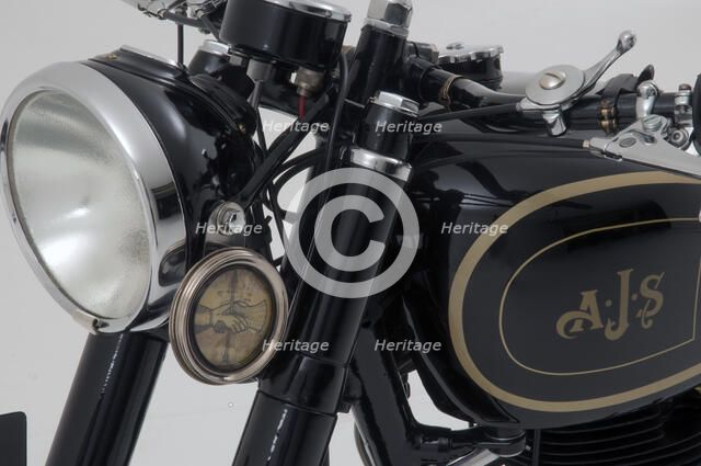 1946 AJS 16M Artist: Unknown.