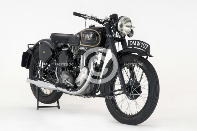 1946 AJS 16M Artist: Unknown.