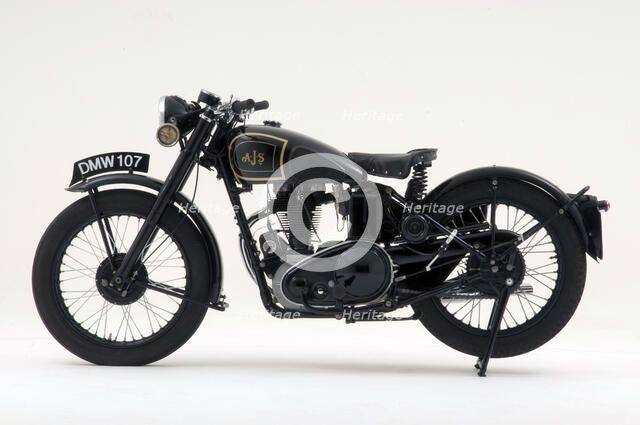 1946 AJS 16M Artist: Unknown.