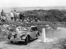 1946 Jaguar 1.5 litre on the 1954 Eastbourne Rally. Creator: Unknown