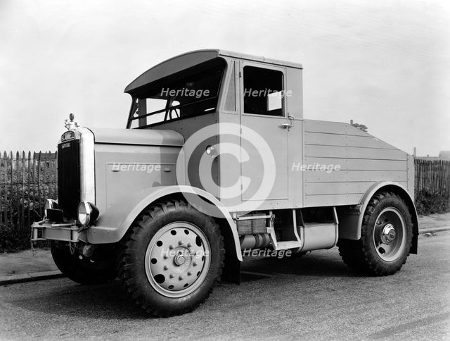 1946 Scammell Showman's Tractor Artist: Unknown.
