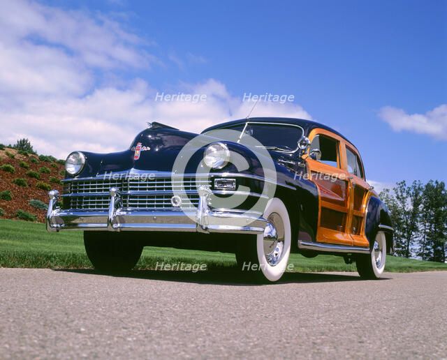 1947 Chrysler Town and Country. Artist: Unknown.