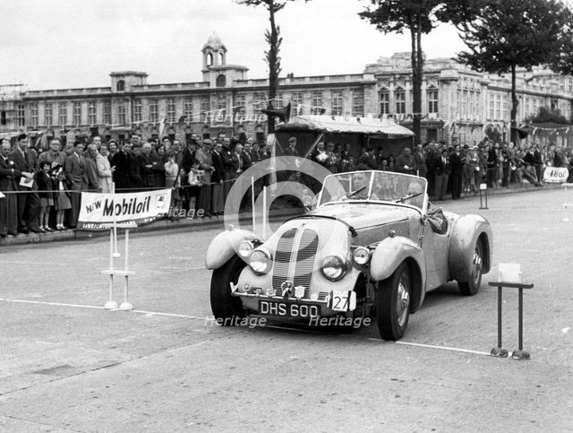 1947 Healey 2.4 special body on 1952 Welsh rally. Creator: Unknown.
