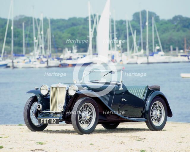 1947 MG TC. Artist: Unknown.