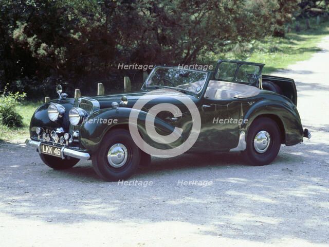 1948 Triumph Roadster. Artist: Unknown.