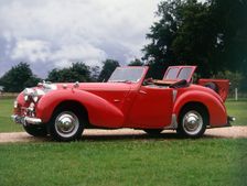 1948 Triumph Roadster. Creator: Unknown