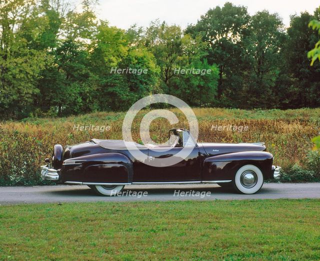 1948 Lincoln Continental convertible Mk1. Creator: Unknown.