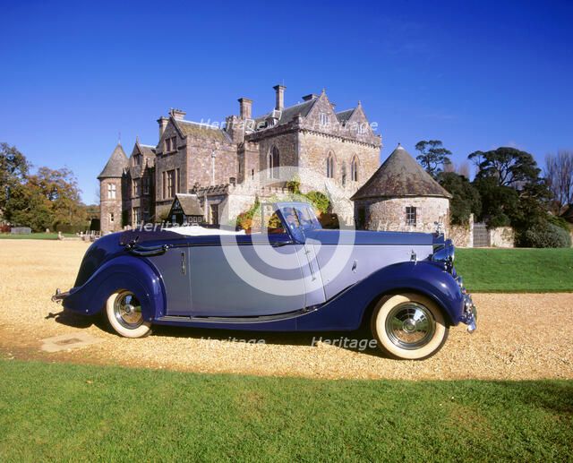 1948 Rolls Royce Silver Wraith with Hooper coachwork. Artist: Unknown.