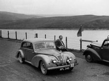 1949 AC 2 litre two door saloon. Creator: Unknown