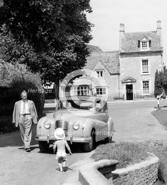 1949 Austin A70 Hampshire. Creator: Unknown.
