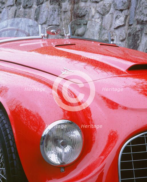 1949 Ferrari 166 Barchetta. Artist: Unknown.