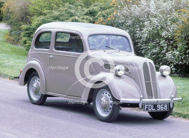 1949 Ford Anglia. Artist: Unknown.