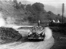 1949 Healey 2.4 Sportmobile drophead coupe, Morecambe rally 1952. Creator: Unknown