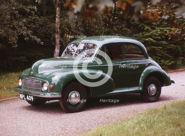 1949 Morris Minor. Artist: Unknown