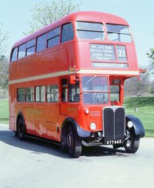 1950 AEC RT double decker London bus