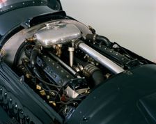 1950 BRM V16 engine. Creator: Unknown