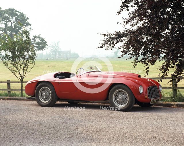 1950 Ferrari 166 Barchetta. Artist: Unknown
