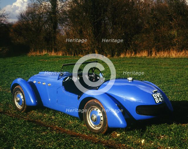 1950 Healey Silverstone Artist: Unknown.