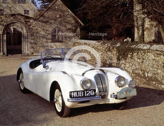 1950 Jaguar XK 120. Artist: Unknown