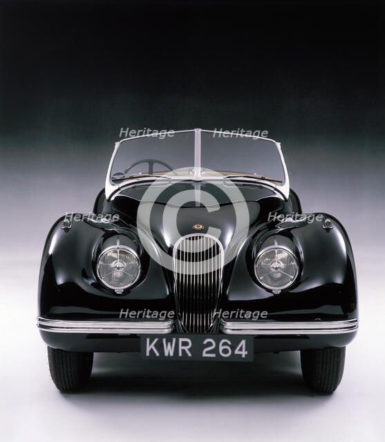 1950 Jaguar XK 120. Artist: Unknown