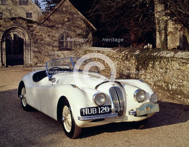 1950 Jaguar XK120. Creator: Unknown.