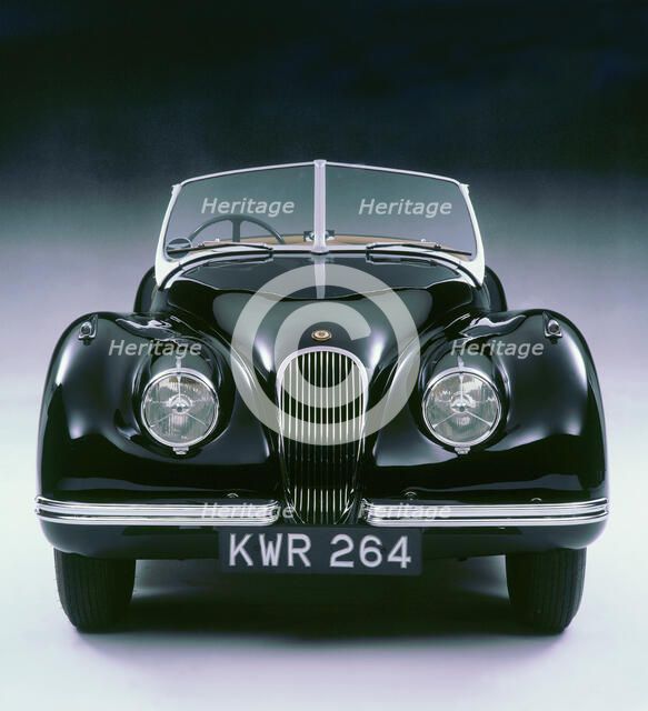 1950 Jaguar XK120. Artist: Unknown.