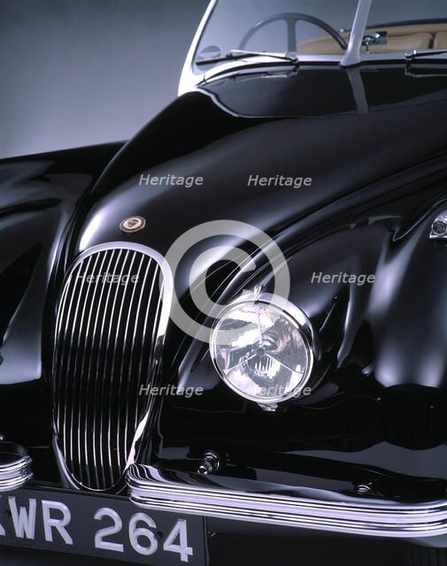1950 Jaguar XK120. Artist: Unknown.