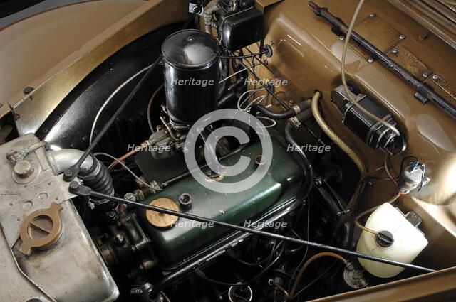 1950 Lanchester LD10 Artist: Unknown.