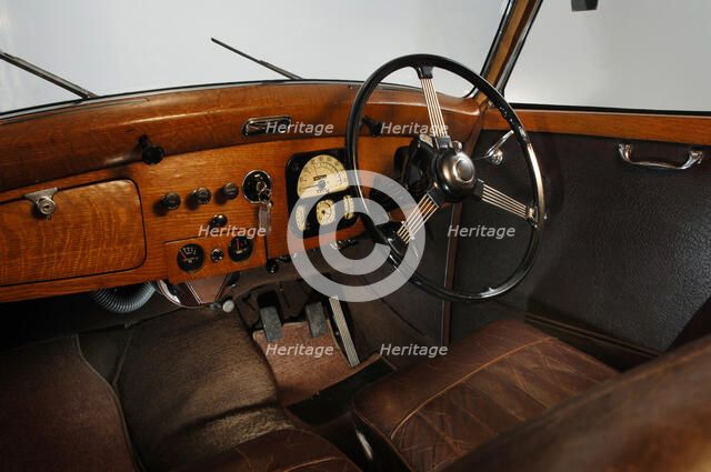 1950 Lanchester LD10 Artist: Unknown.