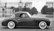 1950 Simca 8 Sports fixed head coupe with Facel body. Creator: Unknown