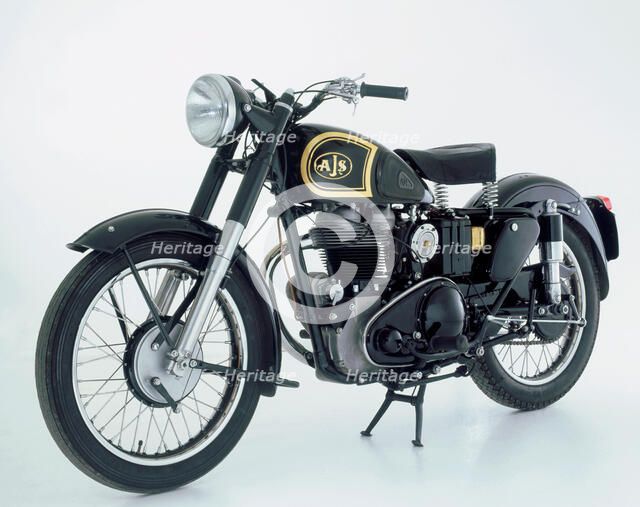 1951 AJS 500. Artist: Unknown.