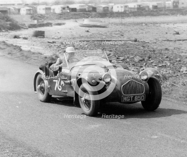 1951 Allard J2 at Gosport speed trials 1958. Creator: Unknown.