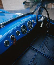 1951 Allard K2 dashboard. Creator: Unknown