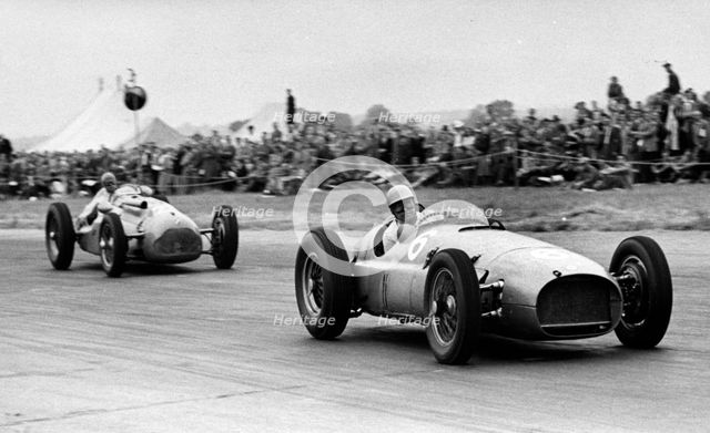 1951 BRM V16, Reg Parnell at Goodwood. Creator: Unknown.