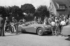 1952 Jaguar XK120, Felixtowe rally. Reg SHK 960. Creator: Unknown