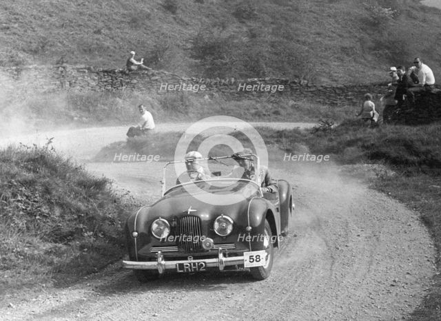 1952 Jowett Jupiter, Morecambe rally. Creator: Unknown.