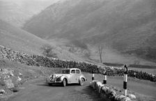 1953 Alvis TA21 on 1954 R.A.C. Rally. Creator: Unknown