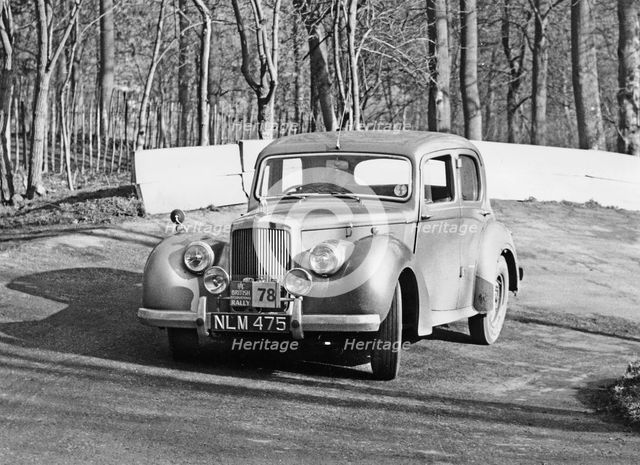 1953 Alvis TA21 on 1954 R.A.C. Rally. Creator: Unknown.